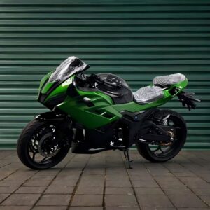 Fluorescent Green Sport Electric Motorcycle